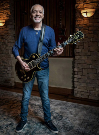 Peter Frampton with Gibson Signature Les Paul